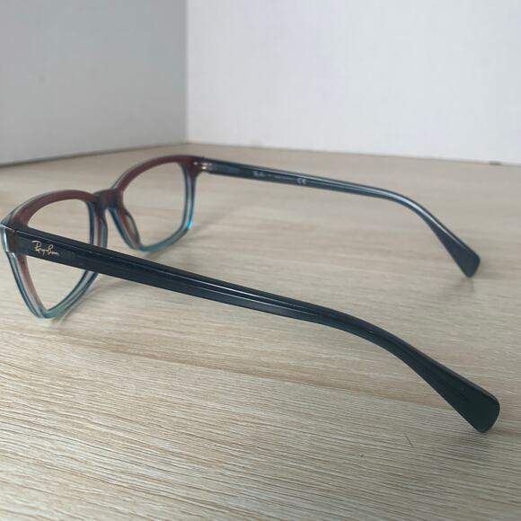 Ray-Ban RB5362 5834 Purple Blue Fade Square Eyeglasses Frames ONLY  52-17 140 - Picture 7 of 8